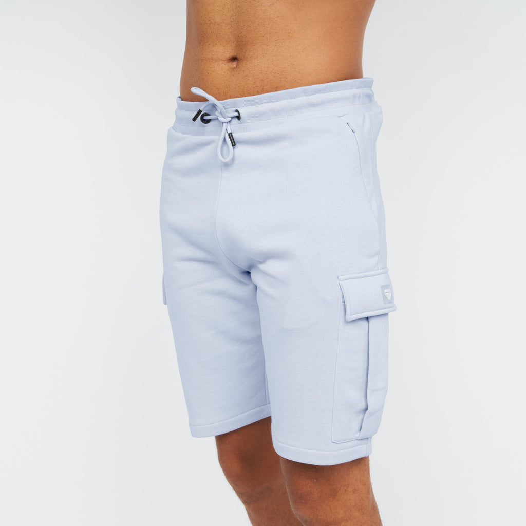 Aurelio Cargo Shorts Light Blue
