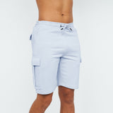 Aurelio Cargo Shorts Light Blue